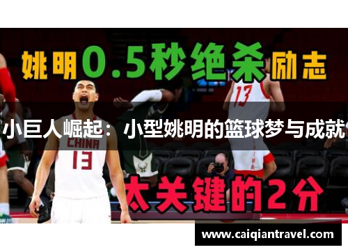 小巨人崛起：小型姚明的篮球梦与成就